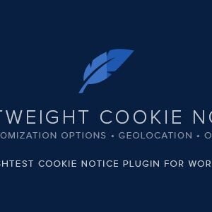 Lightweight Cookie Notice