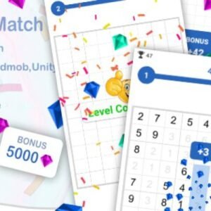 Match The Number(Unity Game+Admob+iOS+Android)