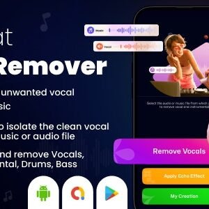 Me Beat Vocal Remover - Music Separator - Karaoke Maker - Music Maker - Audio Editor