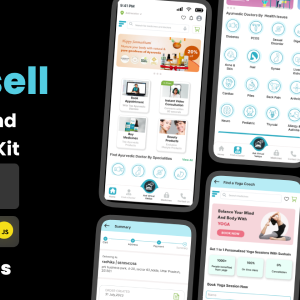 Medisell - Online Medicine & Doctor App React Native Expo Ui Kit