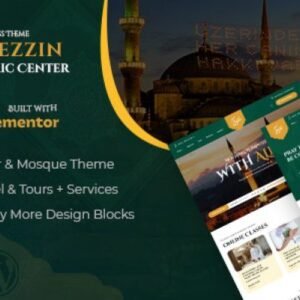 Muezzin - Islamic Center  Mosque WordPress Theme + RTL