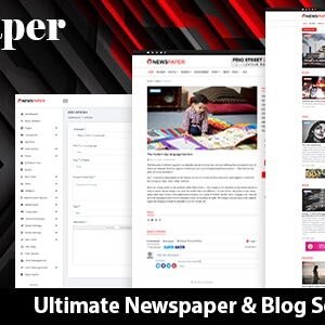 Newspaper - Responsive News, Magazine and Blog CMS Script 2.3