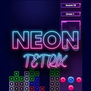 Neon Tetrix - Cross Platform Puzzle Game