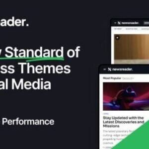 Newsreader - Revolutionary WordPress Theme for Digital Media