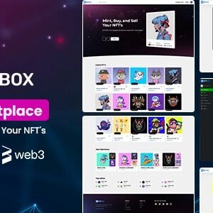 NFTBOX â€“ NFT Marketplace Script 1.2 + Full Module