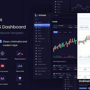 XCharts - Charts and Tables for Financial SaaS Dashboard 1.6.1