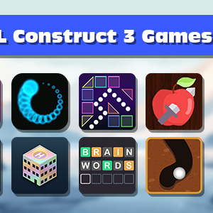 10 Games Bundle Premium - Construct 3 .c3p - HTML5 - Full Games