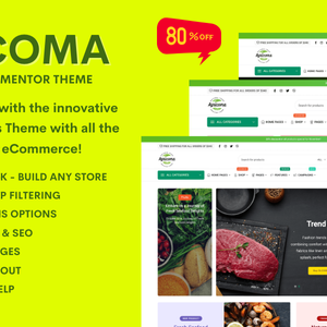 Agricoma - Organic Food Grocery WooCommerce Theme 1.0.9