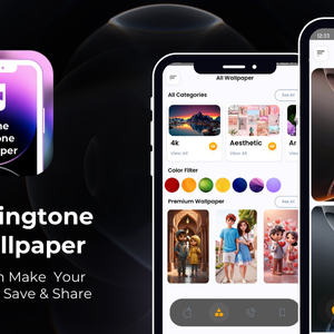 iPhone Ringtone Wallpaper with AdMob Ads Android