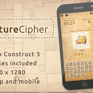 PictureCipher - HTML5 Educational Game