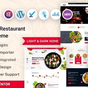 Pizzer - Fast Food  Restaurant WordPress Theme