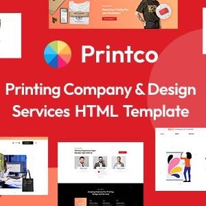 Printco - Printing Company  Services HTML Template