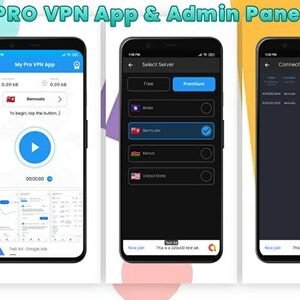 Pro VPN Android App with Admin Panel | with Admob Ads