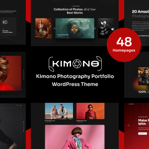 Kimono - Photography Portfolio WordPress Theme