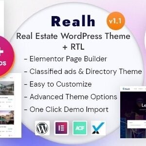 Realh - Real Estate WordPress Theme