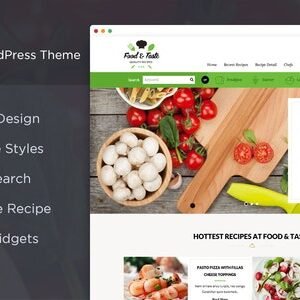 RecipePress - Food & Cooking WordPress Theme 2.3.0