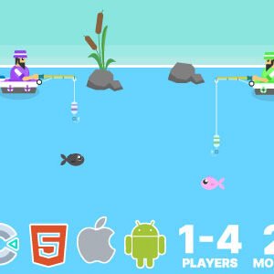 Fisherman. 1-4 Player Mode. 2 Modes. Construct 3 (c3p)