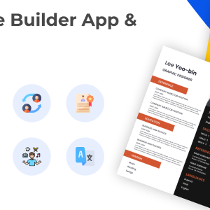 FI Resume Builder App, CV maker (New)