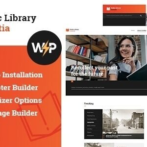 Scientia | Public Library  Book Store Education WordPress Theme