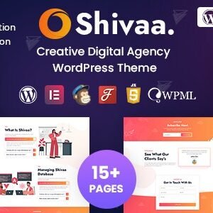 Shivaa - Multipurpose Agency Business WordPress Theme 1.7