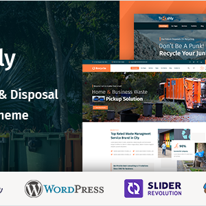 Trashly - Waste Pickup & Disposal Services WordPress Theme 1.5