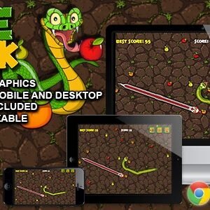 Snake Attack - HTML5 Survival Game