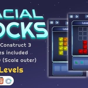 Spacial Blocks - HTML5 Casual game