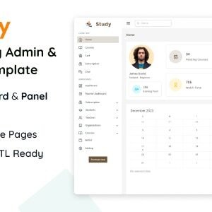 Study - Flutter Courses Admin  Client Template
