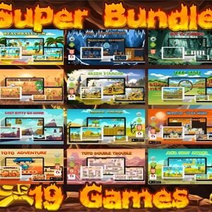 Super Bundle 19 Games ( Construct 2 | Construct 3 both version included )