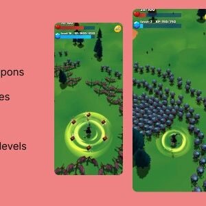 Survivor 3D (Unity + Android + Unity Ads + Firebase + Appsflyer + In App Purchase)
