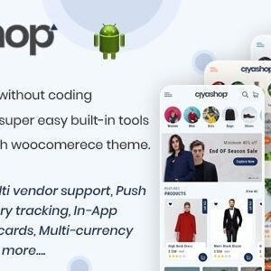 CiyaShop Native Android Application based on WooCommerce 5.14