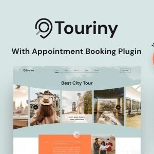 Tour  Travel Booking WordPress Theme - Touriny