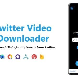 Twitter Video Downloader | ADMOB, FAN, APPLOVIN, FIREBASE, ONESIGNAL