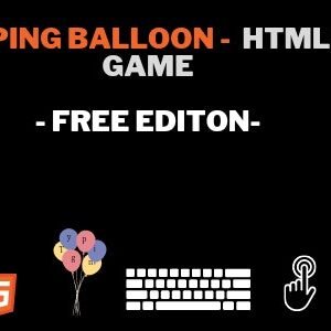 TYPING BALLOOON - HTML5 GAME - CONSTRUCT 3 FREE EDITION