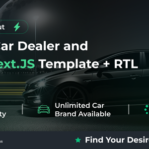 Drivco - Car Dealer and Listing React Next.JS Template + RTL