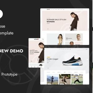 Uomo - Modern & Multipurpose eCommerce Figma Template
