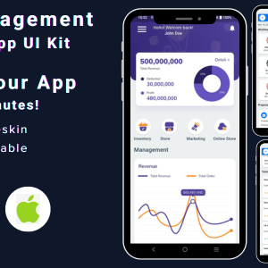 CRM Customer Mobile App | CRM Admin / Staff Mobile App | CRM Flutter Mobile App Template