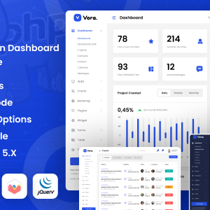 Vora - PHP Saas Admin Dashboard Bootstrap Template