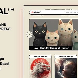 Yamal - Blog & Magazine WordPress Theme