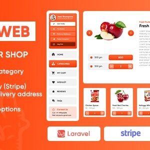 Vegi (Web) - The Ultimate Grocery - Food - Milk Ordering PHP Laravel Script & Admin Panel