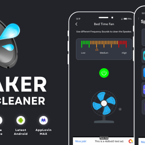 Speaker Water Cleaner With AdMob Ads Android