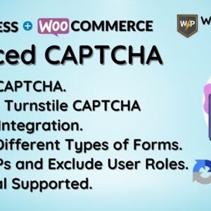 WooCommerce Advanced CAPTCHA - Google Cloudflare hCaptcha