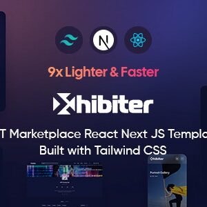 Xhibiter | NFT Marketplace React NextJS Template