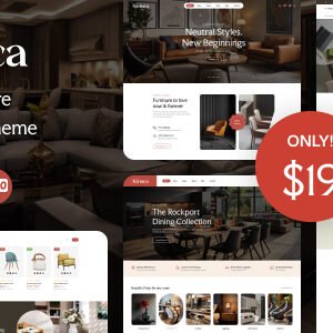 Aunuca - Furniture Store WordPress Theme