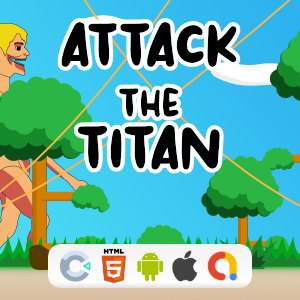 Attack the Titan - HTML5 Game (Construct 3)