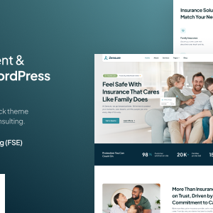 Zensure â€“ Insurance Agent & Consulting FSE WordPress Theme