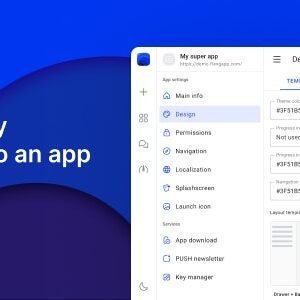 Flangapp PRO - SAAS Online app builder from website 3.0