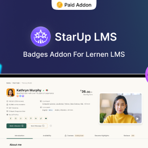 StarUp LMS - Badges Addon for Lernen LMS