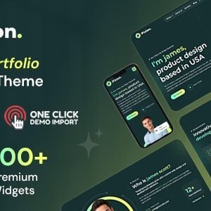 Pixion - Personal Portfolio WordPress Theme 1.0.1