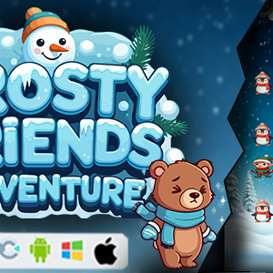 Frosty Friends Adventure - Construct 3 Game (HTML5, AdMob, C3P)
